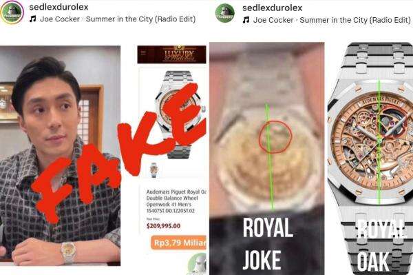 Giorgio Antonio Dituding Pakai Jam Tangan Palsu Rp3,7 Miliar, Jadi Perbincangan di Media Sosial Giorgio Antonio Dituding Pakai Jam Tangan Palsu Rp3,7 Miliar, Jadi Perbincangan di Media Sosial