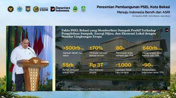 Proyek Sampah Jadi Listrik di Bekasi Rp3 Triliun Dimulai Proyek Sampah Jadi Listrik di Bekasi Rp3 Triliun Dimulai