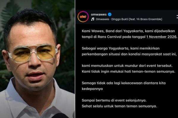 Guyon Waton, Wawes hingga Tenant UMKM Mundur di RANS Festival, Ada Apa? Guyon Waton, Wawes hingga Tenant UMKM Mundur di RANS Festival, Ada Apa?