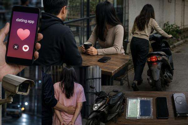 Modus Curanmor: Kenalan Lewat Aplikasi Cari Jodoh, Perempuan Pinjam Motor Teman Kencan lalu Kabur Modus Curanmor: Kenalan Lewat Aplikasi Cari Jodoh, Perempuan Pinjam Motor Teman Kencan lalu Kabur