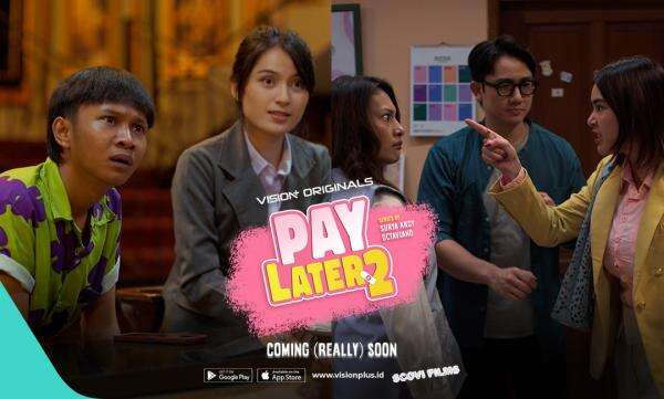 Amanda Manopo dan Fajar Sadboy Reunian dalam Pay Later 2, Segera di VISION+ Amanda Manopo dan Fajar Sadboy Reunian dalam Pay Later 2, Segera di VISION+