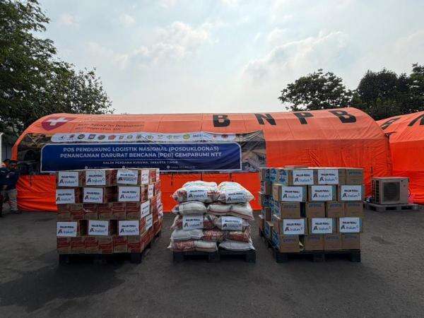 Percepat Pemulihan NTT, 10 Ton Beras Disalurkan untuk Korban Gempa Percepat Pemulihan NTT, 10 Ton Beras Disalurkan untuk Korban Gempa