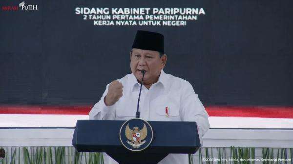 Prabowo ke MSCI: Bangsa Indonesia Tidak Takut Siapapun! Prabowo ke MSCI: Bangsa Indonesia Tidak Takut Siapapun!
