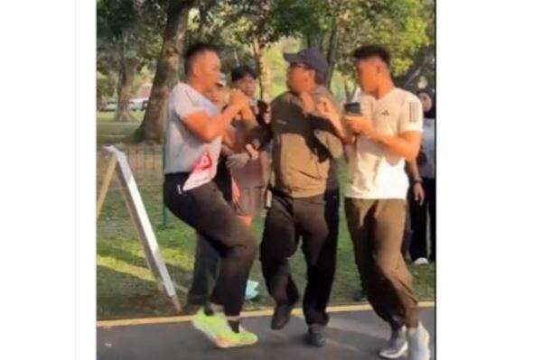 Viral Ajudan Danrem Tak Pakai BIB Dikeluarkan Marshal saat Jogja Marathon, TNI AD Buka Suara Viral Ajudan Danrem Tak Pakai BIB Dikeluarkan Marshal saat Jogja Marathon, TNI AD Buka Suara