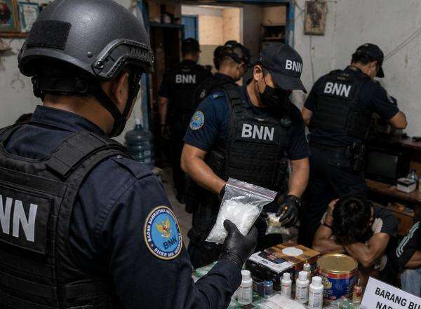 BNN Tangkap Bos Gendut, Gembong Narkoba Kampung Bahari yang Diburu Sejak 2025 BNN Tangkap Bos Gendut, Gembong Narkoba Kampung Bahari yang Diburu Sejak 2025