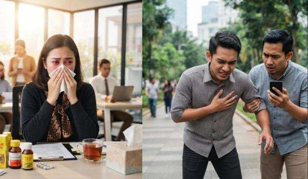 Beda Masuk Angin dan Serangan Jantung, Jangan Salah Kira Kenali Gejalanya Beda Masuk Angin dan Serangan Jantung, Jangan Salah Kira Kenali Gejalanya
