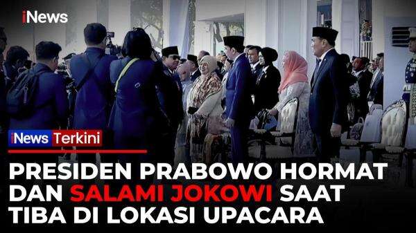 Momen Hangat Prabowo Bertemu Jokowi di Peringatan Hari Bhayangkara ke-80 Momen Hangat Prabowo Bertemu Jokowi di Peringatan Hari Bhayangkara ke-80