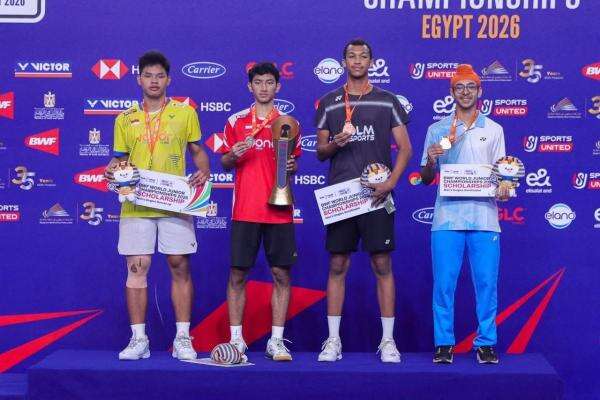 Indonesia Borong Empat Medali di WJC Kairo, BNI Apresiasi Pembinaan Talenta Muda PBSI Indonesia Borong Empat Medali di WJC Kairo, BNI Apresiasi Pembinaan Talenta Muda PBSI