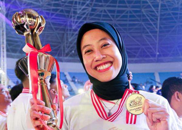 Kisah Pevoli Megawati Hangestri, Dijuluki Ninja Berkerudung Usai Curi Perhatian di Liga Voli Korea Selatan Kisah Pevoli Megawati Hangestri, Dijuluki Ninja Berkerudung Usai Curi Perhatian di Liga Voli Korea Selatan