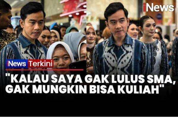 Respons Gibran usai Putusan MK soal Polemik Ijazah: Saya kan Kuliah sampai S1 Respons Gibran usai Putusan MK soal Polemik Ijazah: Saya kan Kuliah sampai S1