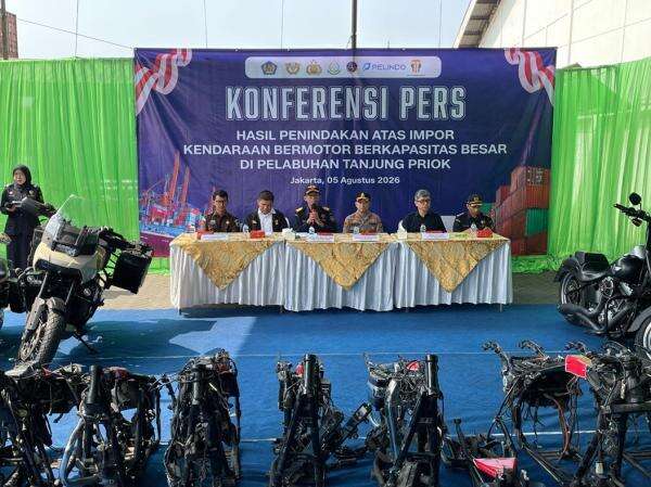Bea Cukai Gagalkan Penyelundupan Harley Davidson Bekas di Tanjung Priok, Begini Modusnya Bea Cukai Gagalkan Penyelundupan Harley Davidson Bekas di Tanjung Priok, Begini Modusnya