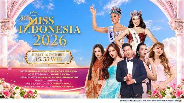 38 Finalis Telah Terpilih, Siapakah yang Layak Meraih Mahkota Miss Indonesia 2026? 38 Finalis Telah Terpilih, Siapakah yang Layak Meraih Mahkota Miss Indonesia 2026?