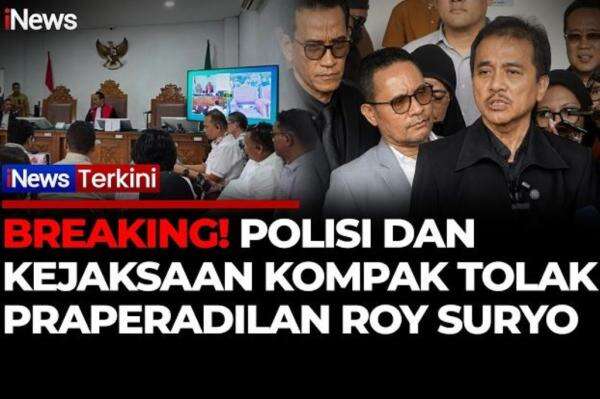 Polda Metro Jaya dan Kejari Jaksel Kompak Minta Hakim Tolak Praperadilan Roy Suryo Polda Metro Jaya dan Kejari Jaksel Kompak Minta Hakim Tolak Praperadilan Roy Suryo