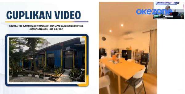 Heboh Fasilitas Mewah Bak Apartemen di Lapas Cibinong, DPR Panggil Ombudsman hingga Kalapas Heboh Fasilitas Mewah Bak Apartemen di Lapas Cibinong, DPR Panggil Ombudsman hingga Kalapas