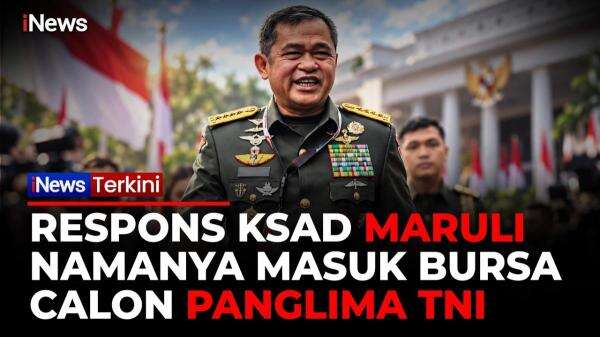 Disebut Masuk Bursa Panglima TNI, Ini Respons KSAD Jenderal Maruli Simanjuntak Disebut Masuk Bursa Panglima TNI, Ini Respons KSAD Jenderal Maruli Simanjuntak