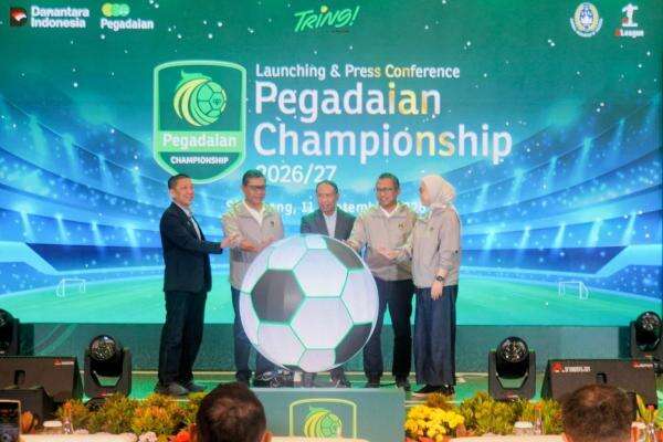 Pegadaian Championship 2026/2027 Digelar, Dukung Generasi Muda Lewat Sepak Bola Nasional Pegadaian Championship 2026/2027 Digelar, Dukung Generasi Muda Lewat Sepak Bola Nasional