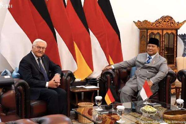 Bertemu Prabowo, Presiden Jerman Singgung Deklarasi Jakarta Tahun 2012 Bertemu Prabowo, Presiden Jerman Singgung Deklarasi Jakarta Tahun 2012