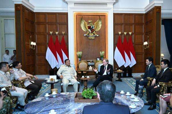 Prabowo Bertemu Wakil Menteri Perang AS, Bahas Penguatan Kemitraan Strategis Prabowo Bertemu Wakil Menteri Perang AS, Bahas Penguatan Kemitraan Strategis
