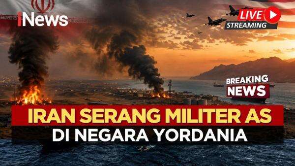 Iran Gempur Pangkalan AS di Yordania, Trump Ancam Balas Lebih Dahsyat Iran Gempur Pangkalan AS di Yordania, Trump Ancam Balas Lebih Dahsyat