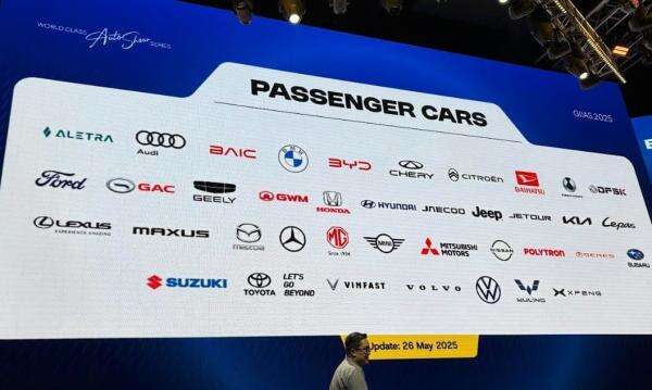 China Mendominasi, Ini 63 Merek Mobil dan Motor Panaskan GIIAS 2025 China Mendominasi, Ini 63 Merek Mobil dan Motor Panaskan GIIAS 2025