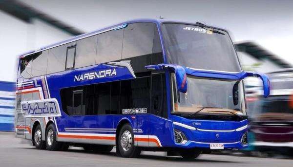 Po First Class Panaskan Rute Jakarta-Ponorogo, PO Narendra Operasikan Bus Tingkat ...