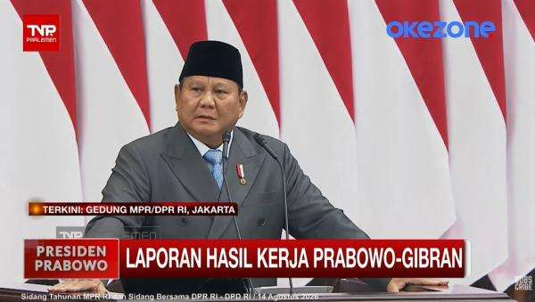 Prabowo: Dengan Akal Sehat Ekonomi RI Bisa Tumbuh 6 Persen di Akhir Tahun Prabowo: Dengan Akal Sehat Ekonomi RI Bisa Tumbuh 6 Persen di Akhir Tahun