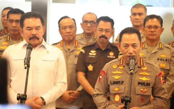 Kunjungi Kejagung, Kapolri: Kami Sampaikan ke Jajaran Tak Ada Masalah Dua Institusi Ini Kunjungi Kejagung, Kapolri: Kami Sampaikan ke Jajaran Tak Ada Masalah Dua Institusi Ini