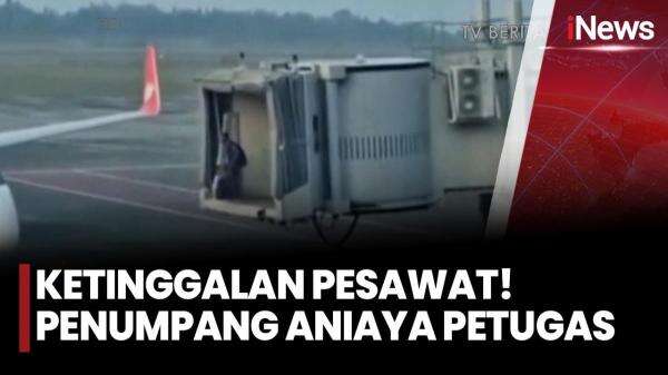 Emosi karena Terlambat, Penumpang Nekat Terobos dan Hantam Petugas Bandara di Sorong Emosi karena Terlambat, Penumpang Nekat Terobos dan Hantam Petugas Bandara di Sorong