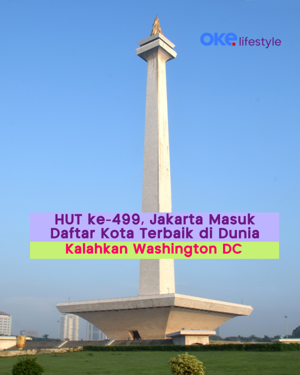 HUT ke-499, Jakarta Masuk Daftar Kota Terbaik di Dunia Kalahkan Washington DC HUT ke-499, Jakarta Masuk Daftar Kota Terbaik di Dunia Kalahkan Washington DC