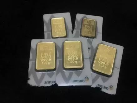 Harga Emas Antam (ANTM) Hari Ini Turun Rp5 Ribu, Berikut Rinciannya Harga Emas Antam (ANTM) Hari Ini Turun Rp5 Ribu, Berikut Rinciannya