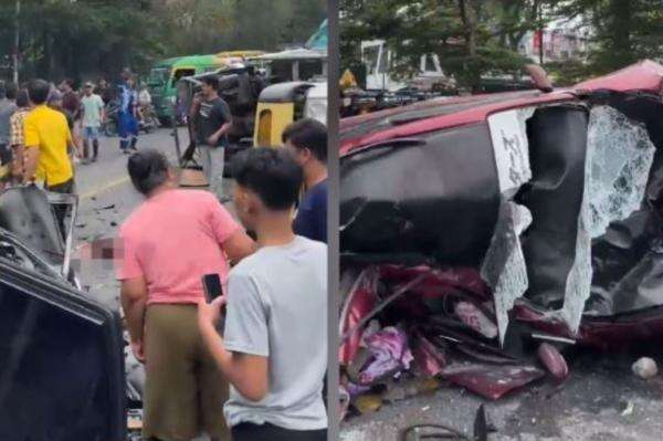 Kecelakaan Mengerikan 7 Kendaraan di Sibolangit, Jalur Medan-Berastagi Macet Total Kecelakaan Mengerikan 7 Kendaraan di Sibolangit, Jalur Medan-Berastagi Macet Total