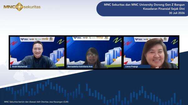 MNC Sekuritas dan MNC University Dorong Gen Z Bangun Kesadaran Finansial sejak Dini MNC Sekuritas dan MNC University Dorong Gen Z Bangun Kesadaran Finansial sejak Dini