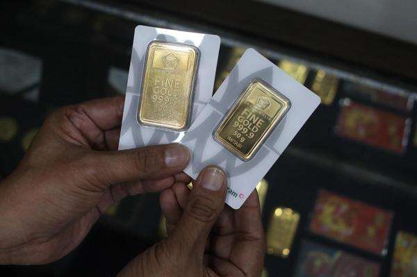 Harga Emas Antam Hari Ini Naik Rp10.000, Buyback Ikut Melejit! Harga Emas Antam Hari Ini Naik Rp10.000, Buyback Ikut Melejit!