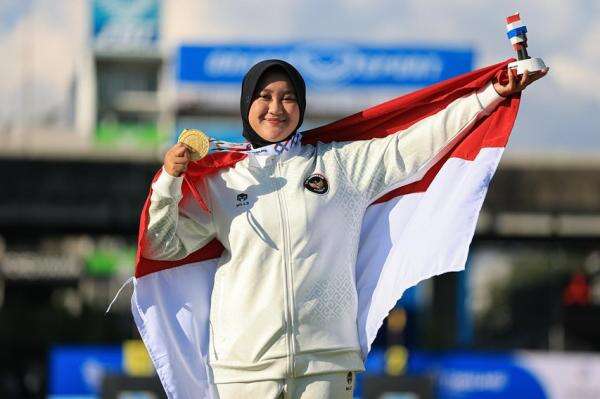 Profil Nurisa Dian Ashrifah, Pemanah yang Sumbang Emas ke-5 Indonesia di Asian Games 2026 Profil Nurisa Dian Ashrifah, Pemanah yang Sumbang Emas ke-5 Indonesia di Asian Games 2026
