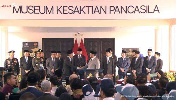 Prabowo Resmikan Museum Kesaktian Pancasila usai Pimpin Upacara di Lubang Buaya Prabowo Resmikan Museum Kesaktian Pancasila usai Pimpin Upacara di Lubang Buaya