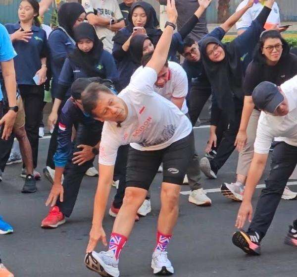 Menkes Ajak Warga Rajin Olahraga Biar PanjangUmur Menkes Ajak Warga Rajin Olahraga Biar PanjangUmur