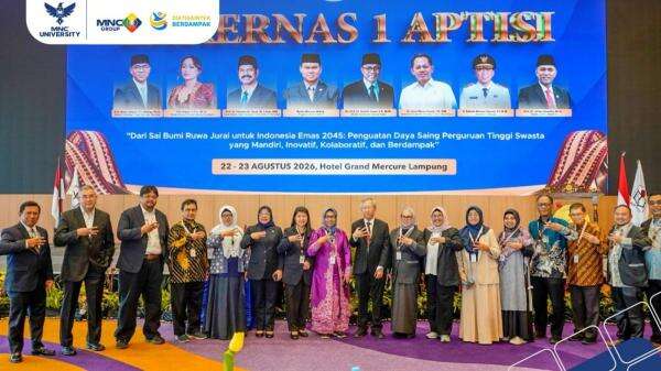 Perkuat Kolaborasi, Rektor MNC University Hadiri Rakernas APTISI di Lampung Perkuat Kolaborasi, Rektor MNC University Hadiri Rakernas APTISI di Lampung
