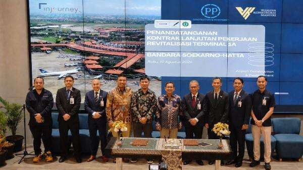 PTPP Kantongi Proyek Lanjutan Revitalisasi Terminal 1A Bandara Soetta Rp1,19 Triliun PTPP Kantongi Proyek Lanjutan Revitalisasi Terminal 1A Bandara Soetta Rp1,19 Triliun