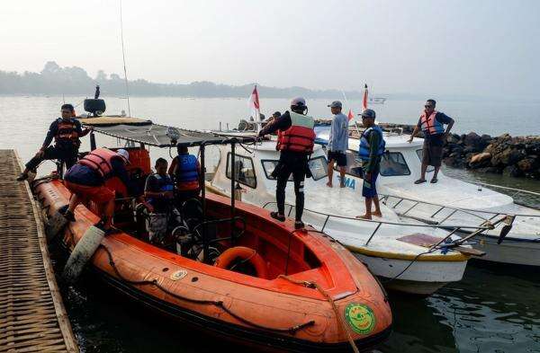 Pencarian Jurnalis dan ABK, Tim SAR Sisir Pulau Sertung Pencarian Jurnalis dan ABK, Tim SAR Sisir Pulau Sertung