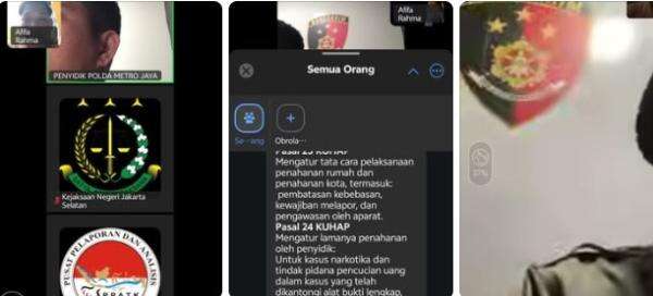 Viral! Penipuan via Google Meet Ngaku Polisi, Catut Logo Polda Metro dan Kejaksaan Viral! Penipuan via Google Meet Ngaku Polisi, Catut Logo Polda Metro dan Kejaksaan