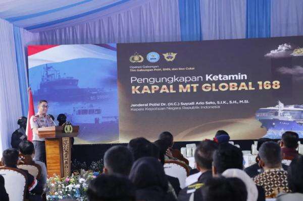 Terungkap! Kapal Tanker Pembawa 1,16 Ton Ketamine Sudah Dipantau 3 Bulan Terungkap! Kapal Tanker Pembawa 1,16 Ton Ketamine Sudah Dipantau 3 Bulan