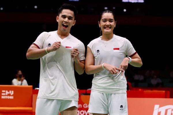 Nita Violina Menangis Lolos ke Final Asian Games 2026 Usai Kalahkan Peringkat 1 Dunia Feng Yan Zhe/Huang Dongping Nita Violina Menangis Lolos ke Final Asian Games 2026 Usai Kalahkan Peringkat 1 Dunia Feng Yan Zhe/Huang Dongping