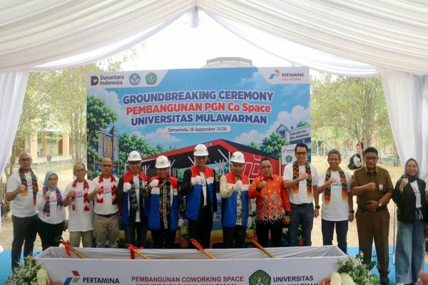 Kolaborasi Kampus dan Industri, Co Space Dibangun di Universitas Mulawarman Kolaborasi Kampus dan Industri, Co Space Dibangun di Universitas Mulawarman