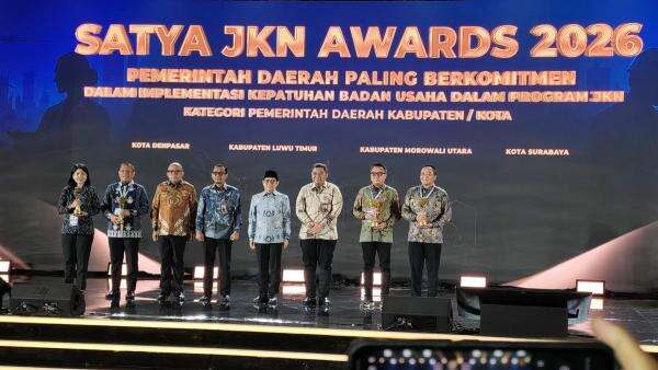 BPJS Kesehatan Beri Satya JKN Awards 2026 kepada 8 Pemda dan 80 Badan Usaha BPJS Kesehatan Beri Satya JKN Awards 2026 kepada 8 Pemda dan 80 Badan Usaha