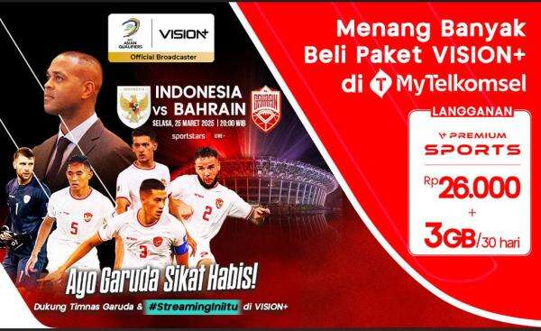 Ayo Garuda Bangkit! Nonton Indonesia vs Bahrain, Klik untuk Streaming Ayo Garuda Bangkit! Nonton Indonesia vs Bahrain, Klik untuk Streaming