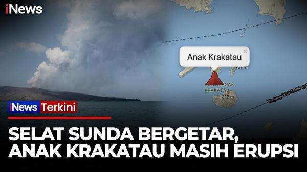 Anak Krakatau Erupsi Lagi 17 Detik, Status Siaga dan Radius Bahaya 3 Km Anak Krakatau Erupsi Lagi 17 Detik, Status Siaga dan Radius Bahaya 3 Km