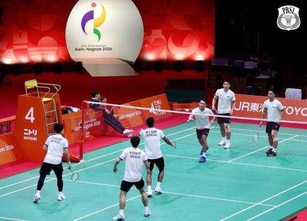 HasilDrawing Bulu Tangkis Asian Games 2026: Tim Putra Indonesia Bye, Putri Hadapi Mongolia HasilDrawing Bulu Tangkis Asian Games 2026: Tim Putra Indonesia Bye, Putri Hadapi Mongolia