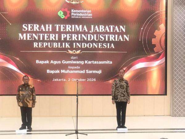 Sertijab Menperin, Sarmuji Tegaskan Keberlanjutan Program Sertijab Menperin, Sarmuji Tegaskan Keberlanjutan Program