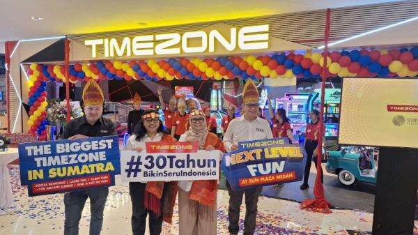 Timezone Terbesar di Sumatera Hadir di Sun Plaza Medan, Tawarkan Lebih dari 146 Permainan Timezone Terbesar di Sumatera Hadir di Sun Plaza Medan, Tawarkan Lebih dari 146 Permainan