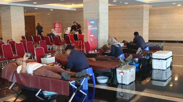 MNC Love Donation Targetkan 300 Kantong Darah, PMI Apresiasi Donor Tiap 2 Bulan MNC Love Donation Targetkan 300 Kantong Darah, PMI Apresiasi Donor Tiap 2 Bulan